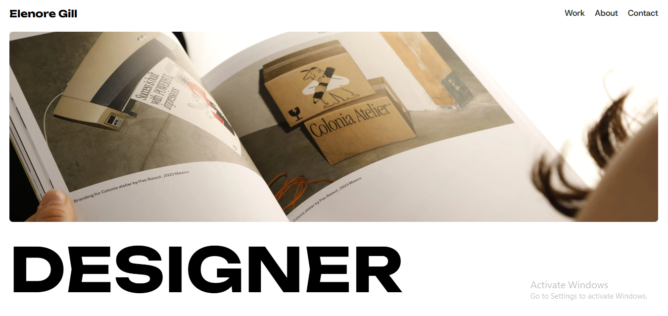 Interactive Portfolio Website